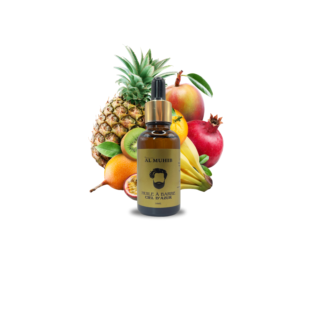 Huile à barbe Al Muhib - Ciel d'Azur 30ml