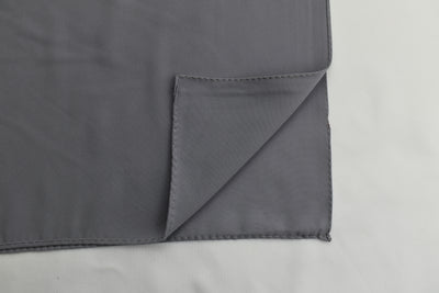 Hijab en soie de Médine - Gris Ardoise