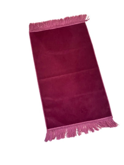 Fuchsia pink children's prayer rug