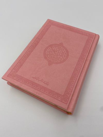 Die arabische Version des Heiligen Korans in Rosa