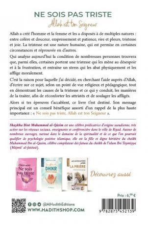 Ne Sois Pas Triste Allah Est Ton Seigneur, De Shaykha Bint Muhammad Al-Qâsim